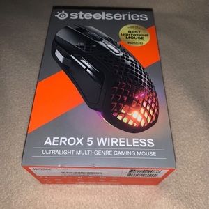 Steelseries Aerox 5 wireless gaming mouse (New)